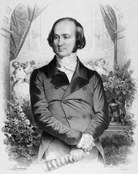 Französischer Dirigent und Kunstsammler Isaac Strauss